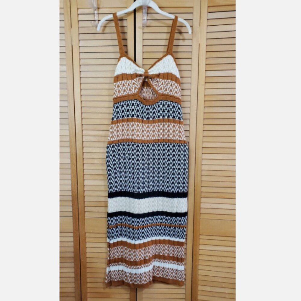 Shein Sleeveless Maxi Sweater Dress M